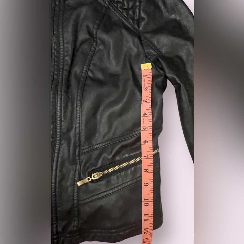 Therapy Faux Leather Jacket - Picture 5 of 13